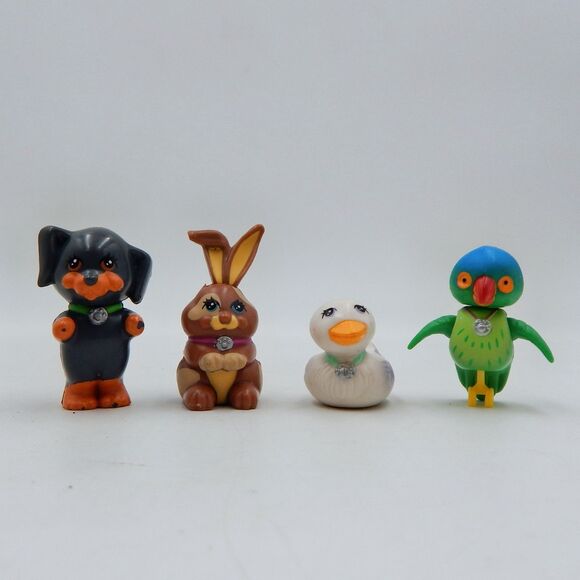 Littlest Pet Shop 1992 LPS Bashful Bunny Perky Pup Dog Jolly Toucan Bird Duck - Picture 3 of 8